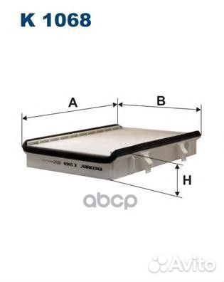 Фильтр салона K1068 Filtron