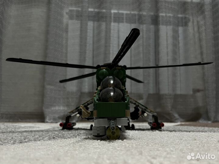 Lego вертолет Ми-24В