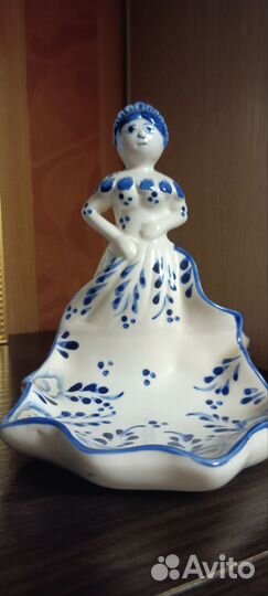 Конфетница гжель