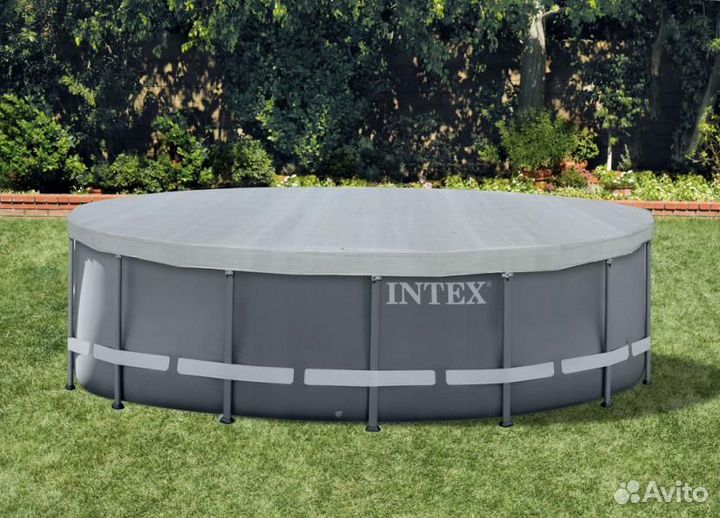 Тент для круглого каркасного бассейна Intex 549 см
