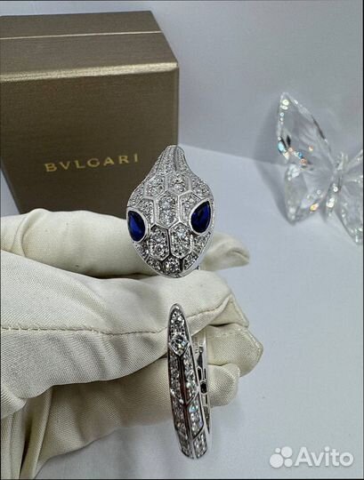 Браслет Bvlgari Serpenti Viper, 750 проба