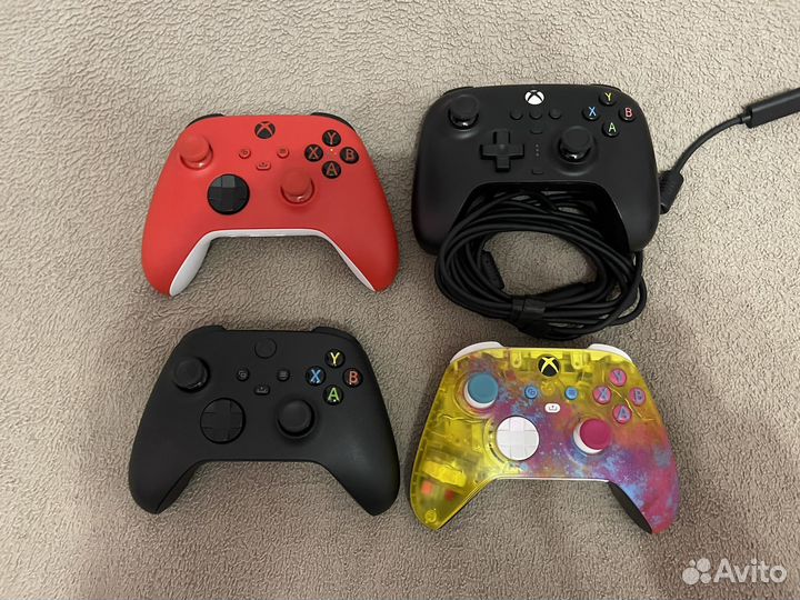 Оригинальные геймпады xbox series, xbox one