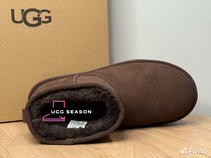 Угги Ugg Classic Mini Platform Chocolate