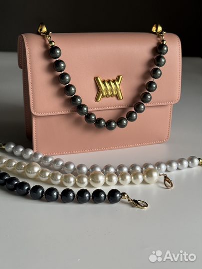 Ручка обвес для сумки из жемчуга