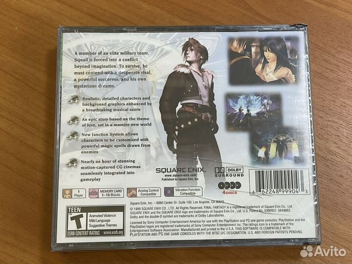 Final Fantasy viii 8 PS1