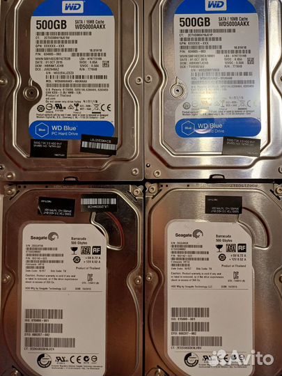 Жесткие диски HDD 3.5 1TB 15 штук