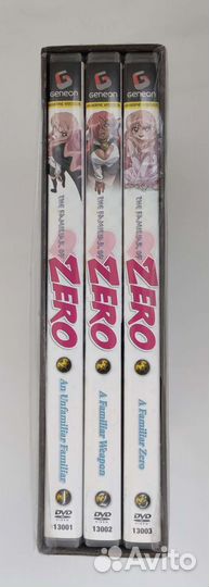 Аниме The Familiar of zero R1 DVD Box Set