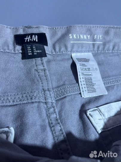 Мужские летние джинсы H&M, 48-50