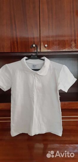 Рубашка поло 6-8л. На мальчика