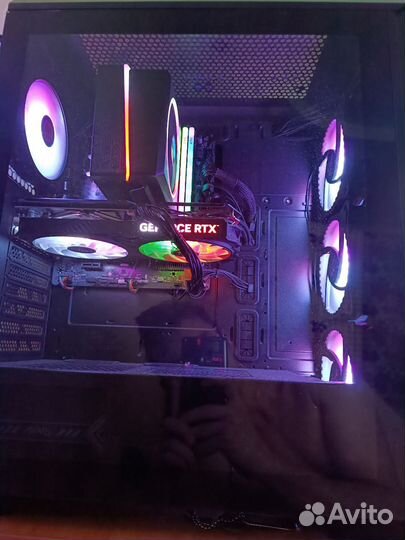 Игровой пк i3-12100f / rtx 4060 / озу 16gb ddr4