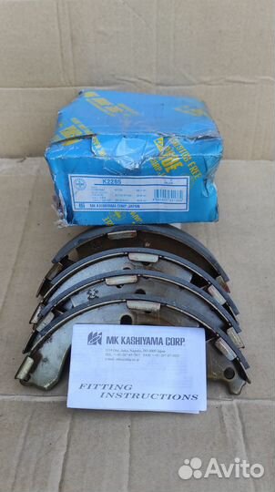 Колодки тормозные задние K2285 Kashiyama