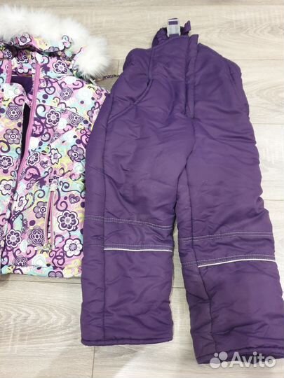 Зимний костюм для девочки 110