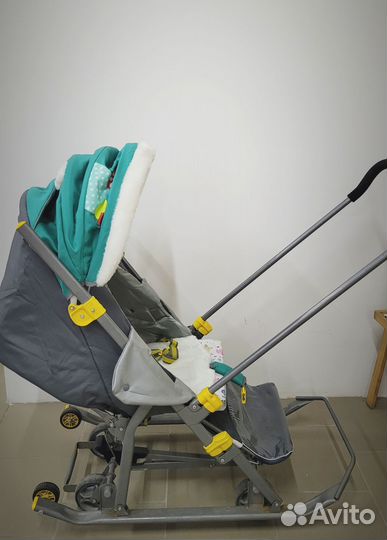 Санки коляска nika