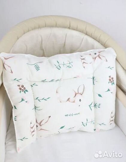 Матрас и подушка в коляску