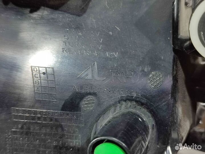 Фонарь задний правый наружный Volkswagen Polo 2020