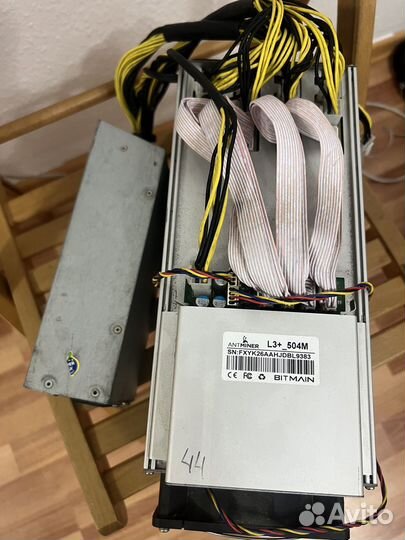 Antminer l3+ 504 mh