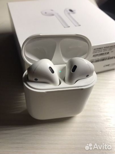 Беспроводные наушники apple airpods 2