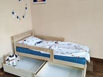 Детская кровать Соня "Лайт" из массива берёзы