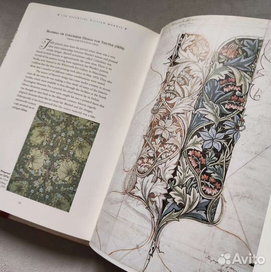 Винтажная книга Уильям Моррис William Morris