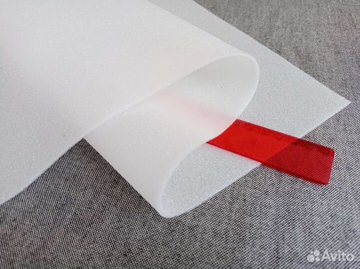 Поролон бельевой 2мм отрез 1*1.5 метра