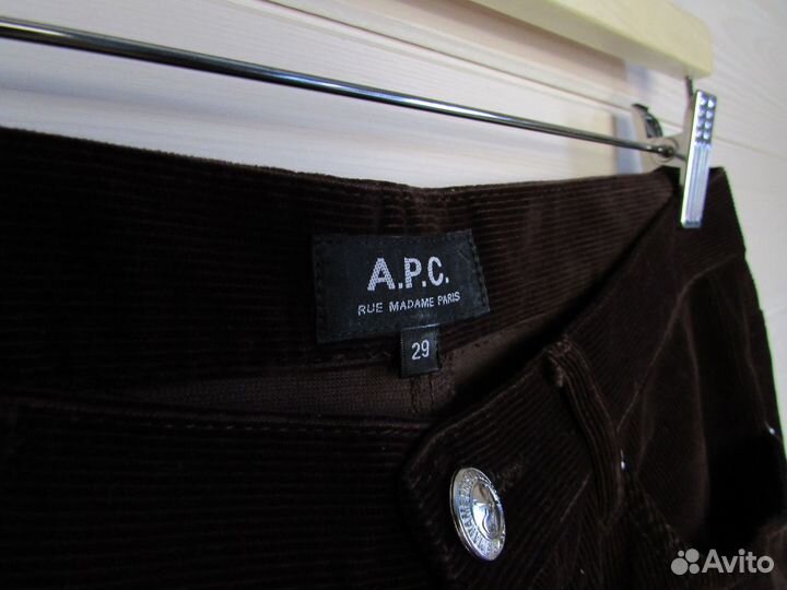 A.P.C. женские вельветовые брюки