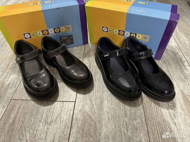 Туфли pablosky 34 натуральная кожа