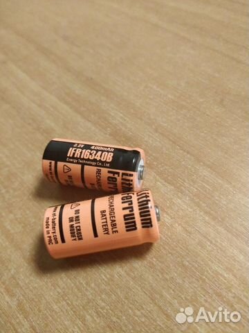 Аккумулятор ET IFR16340B-HT (3.3В, 400мАч )