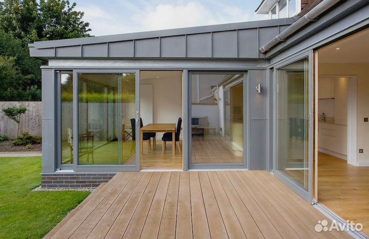 Алюминиевые окна Витражное остекление