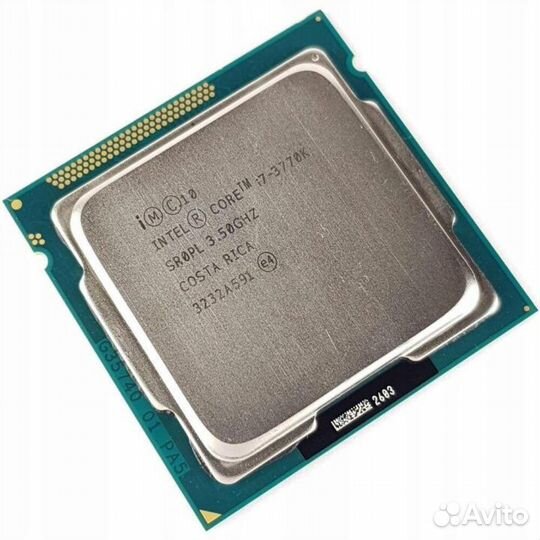 Процессор intel core i7 3770