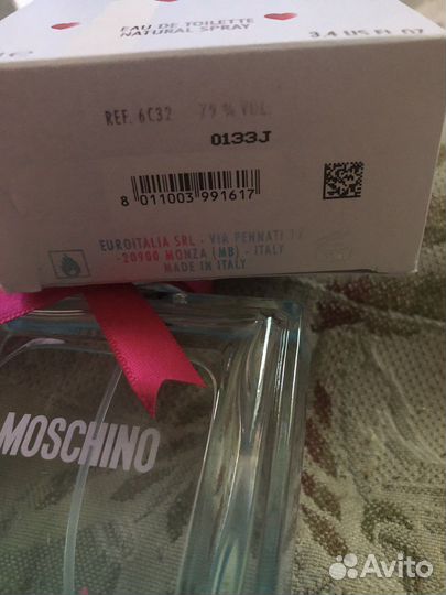 Духи женские moschino funny 100 ml