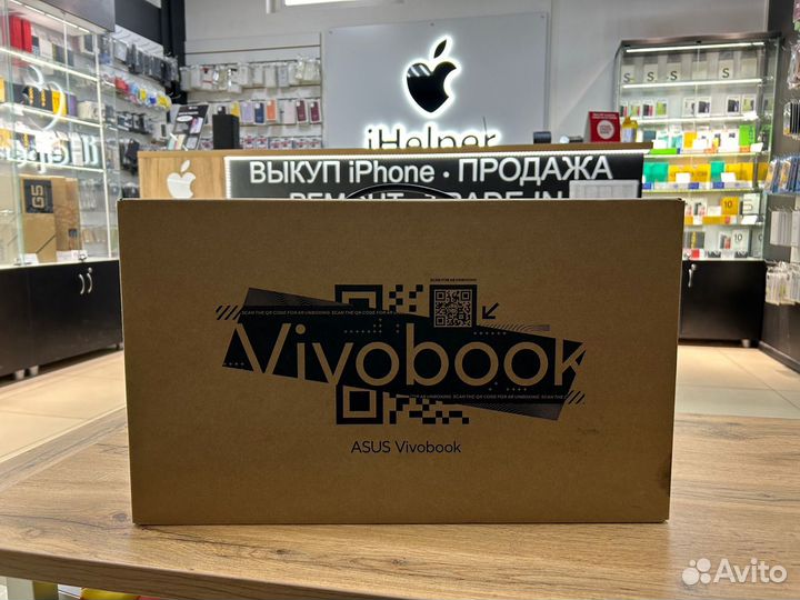 Новый ноутбук Asus Vivobook Go 15 2023 Black