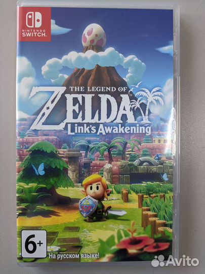 The legend of zelda links awakening картридж