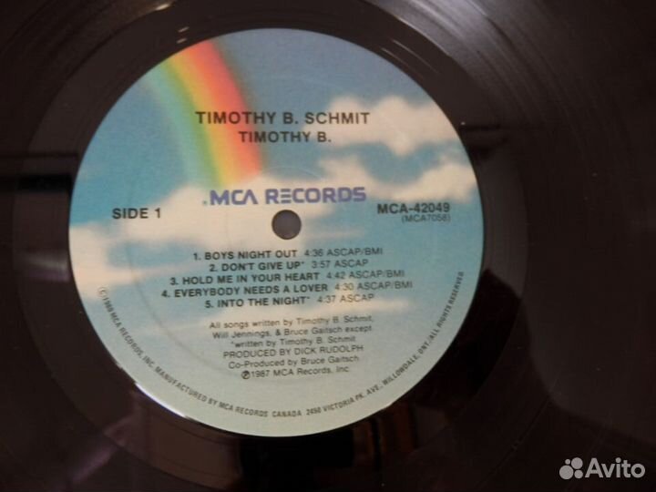 Timothy B.Schmit (Eagles) – Timothy B, US /Lp
