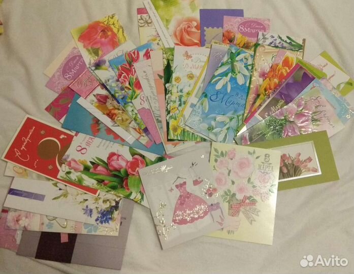 Новые открытки С 8 марта