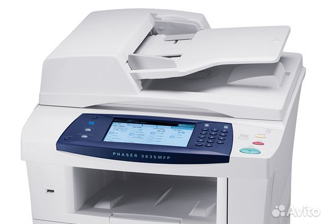 Мфу лазерный Xerox Phaser 3635MFP сетевой, ADF