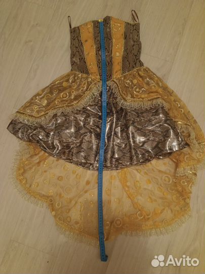 Детский карнавальный костюм для девочки змейка