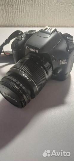 Зеркальный фотоаппарат canon eos 550d