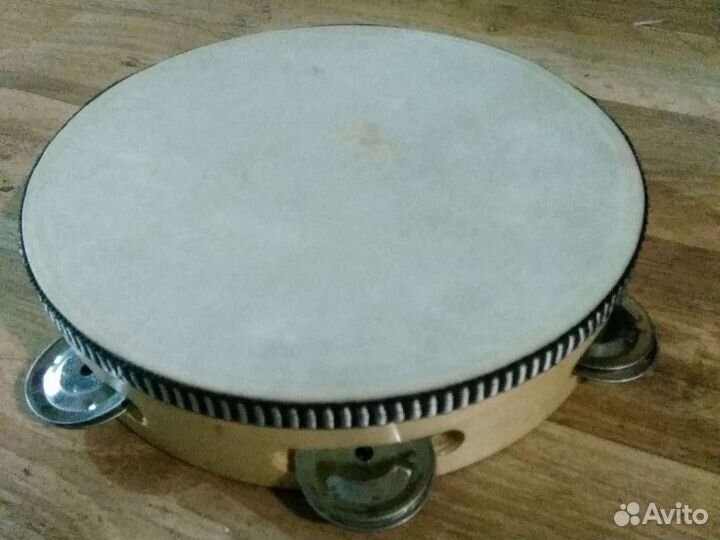 Бубен концертный,с джинглами,8