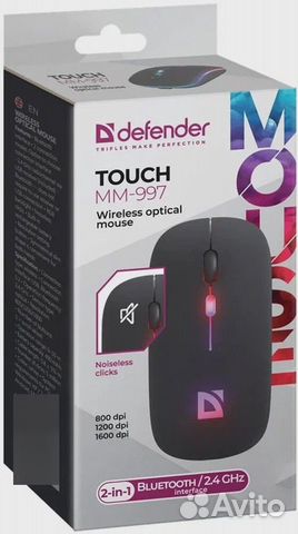 Беспроводная мышь Defender Touch MM-997