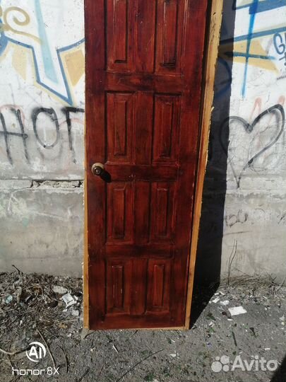 Дверь массив сосны