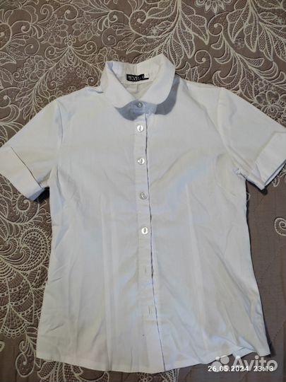 Одежда для девочки пакетом 7-8 лет