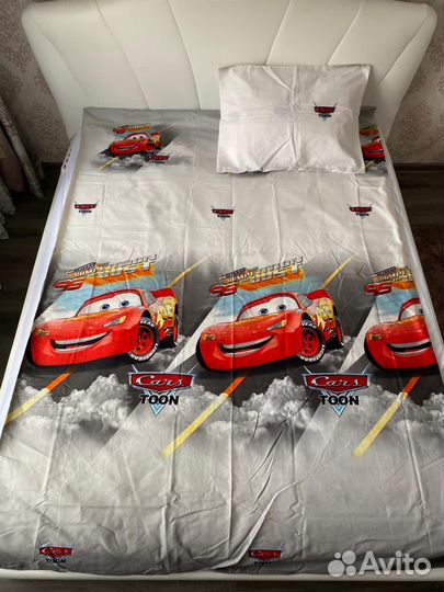 Детское постельное белье Тачки