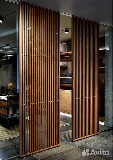 Реечные двери и шкафы премиум качества