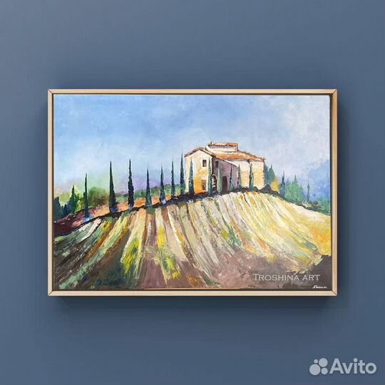 Картина на холсте ручная работа