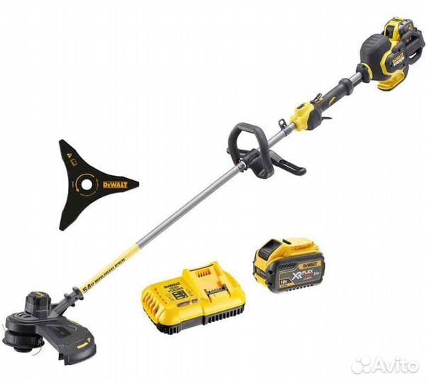 Коса-кусторез dewalt flexvolt DCM571X1