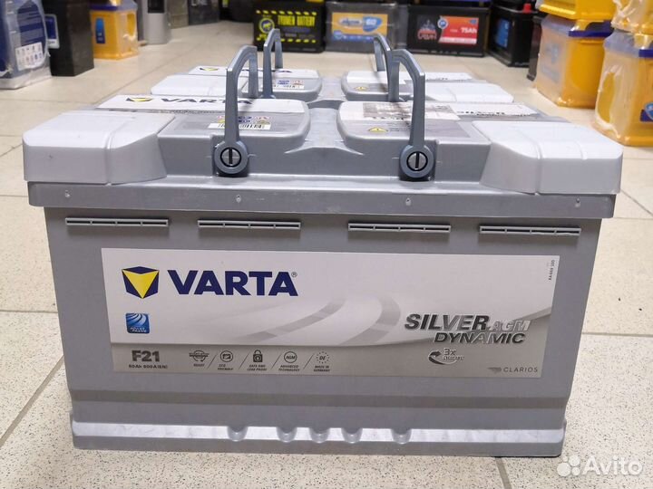 Аккумулятор Varta 80AGM