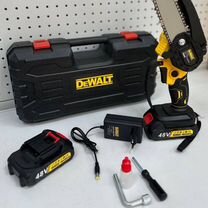 Аккумуляторная цепная мини пила DeWalt