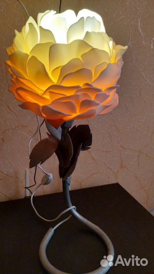 Торшер роза