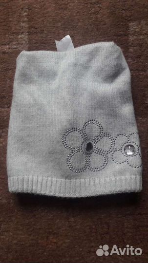 Шапка для девочки весна-осень