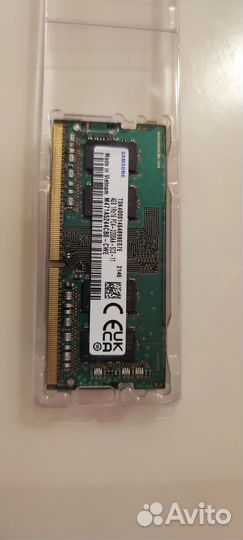 Оперативная память so-dimm ddr4 4gb 3200 Samsung